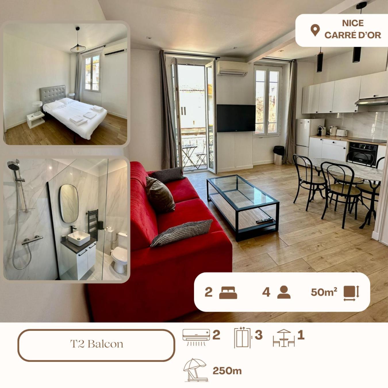 Appartement A Meyerbeer Ницца Экстерьер фото